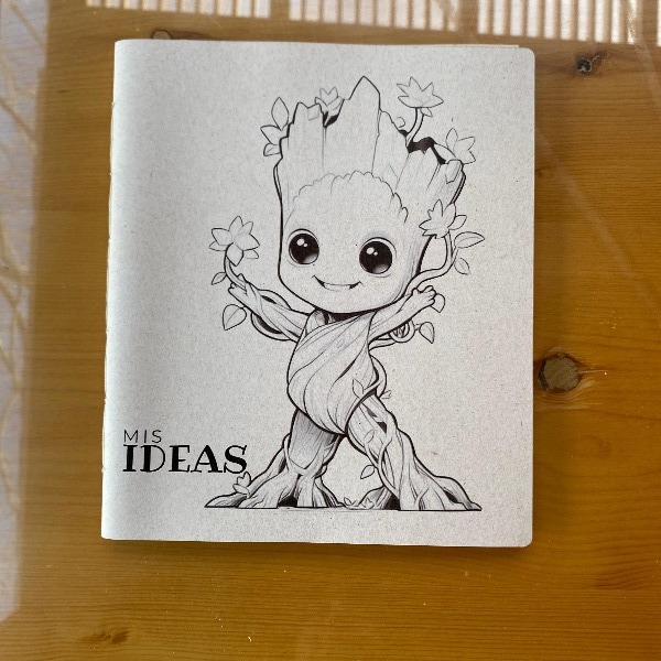 Cuaderno Baby Groot "Mis Ideas" A5