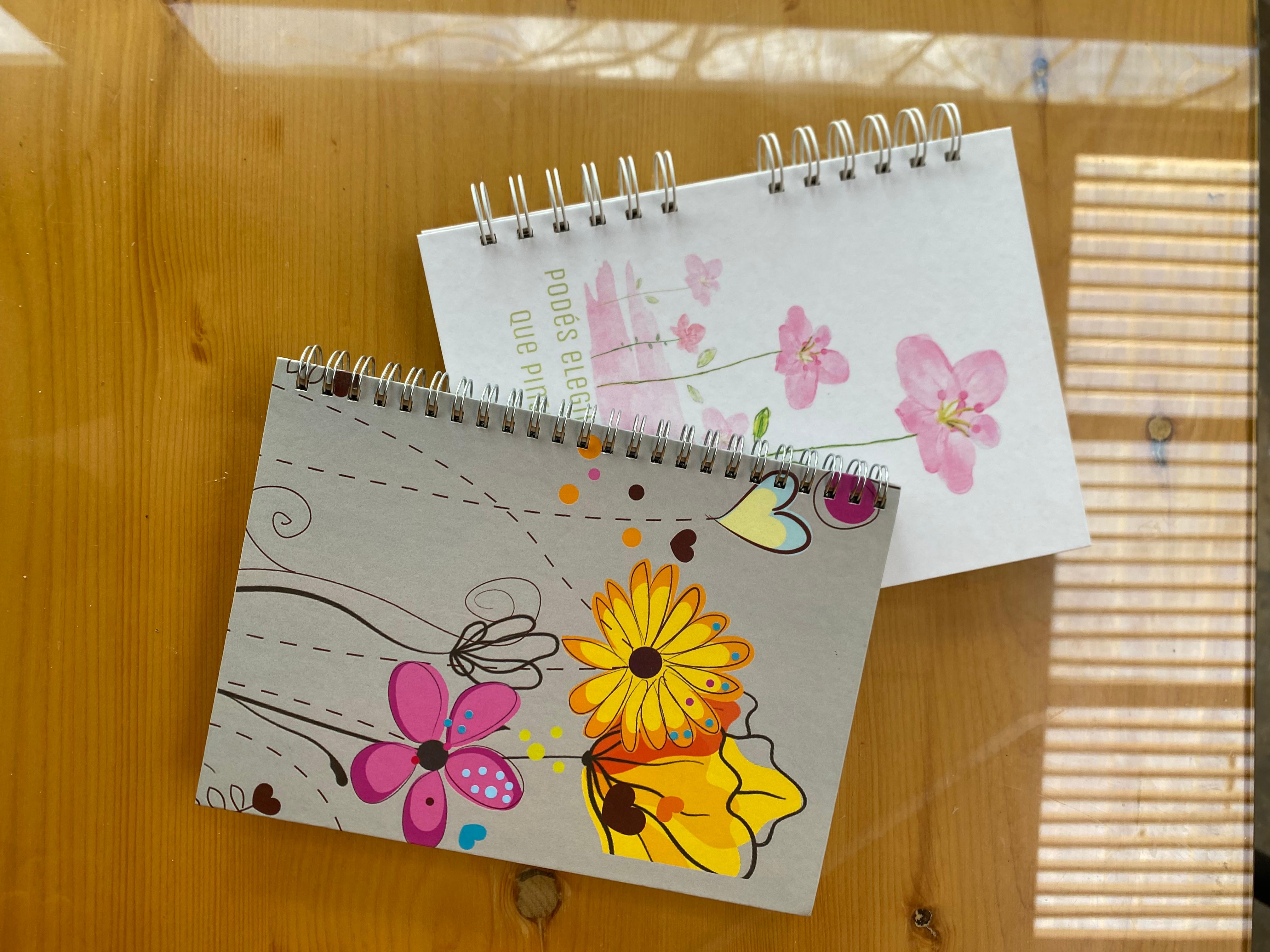 Libreta Apaisada Botánica Floral