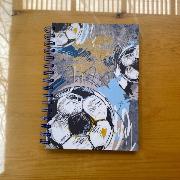Cuaderno Fútbol Arte Urbano A5